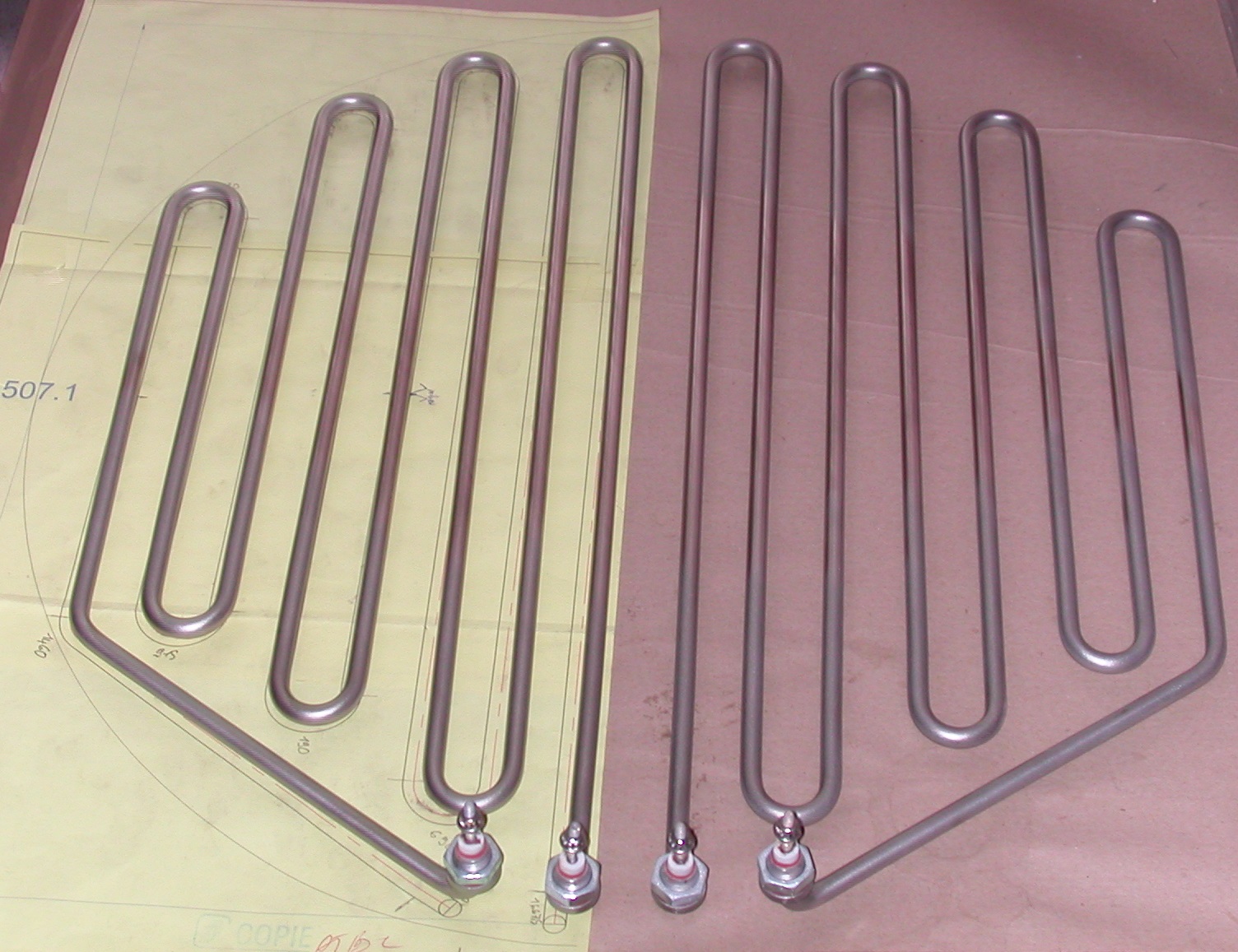 Résistance Chauffante Pour Lave-vaisselle Bosch SKT2052/05 - Pièce Détachée - Réf 1735110051